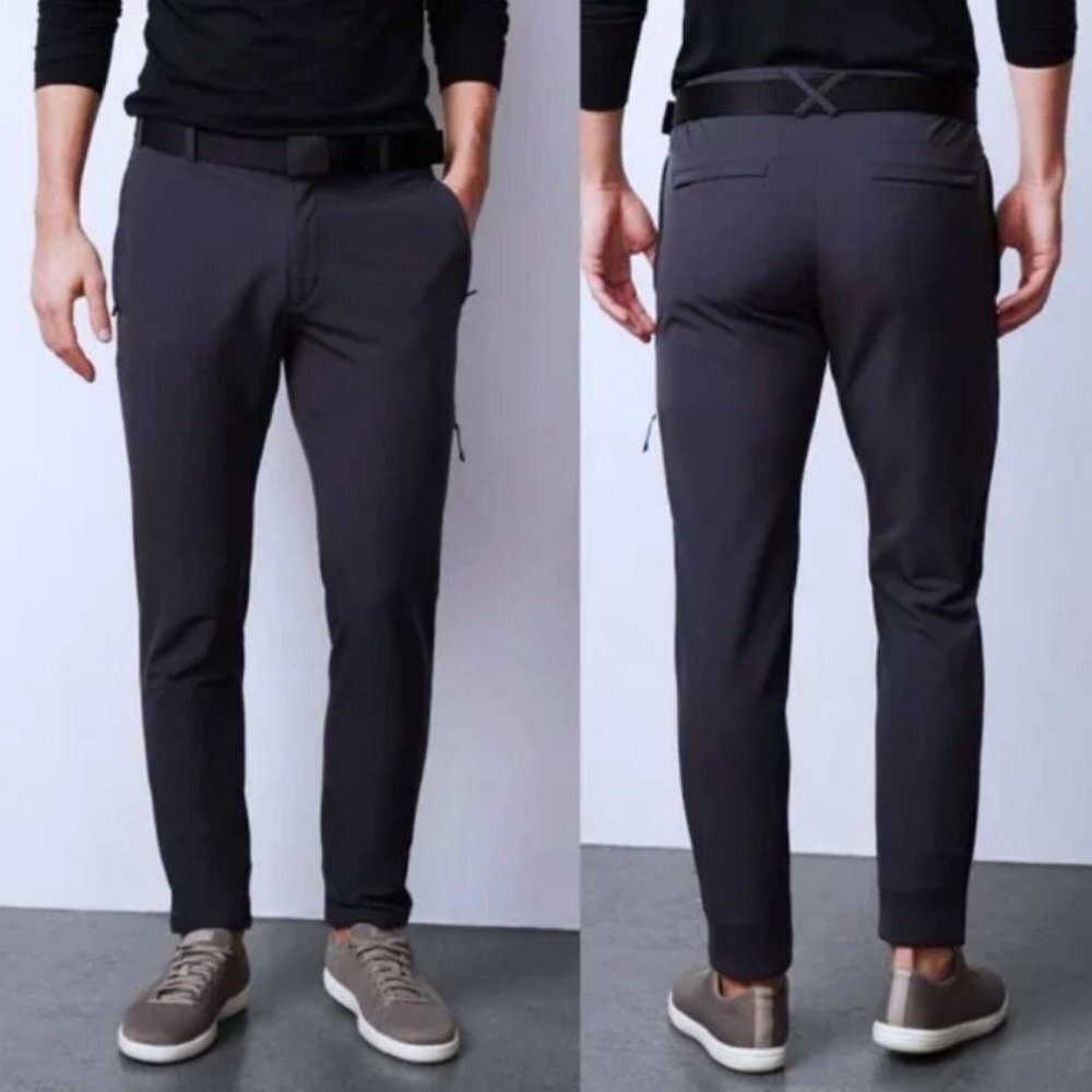 NEW Mack Weldon Radius Flex Pants Navy Blue‎ Size Large Technical Casual Pant L